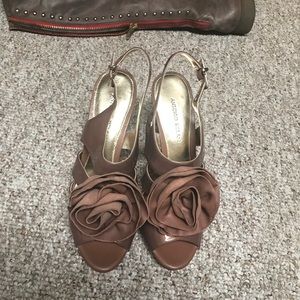 Antonio Melani high heel sandal.